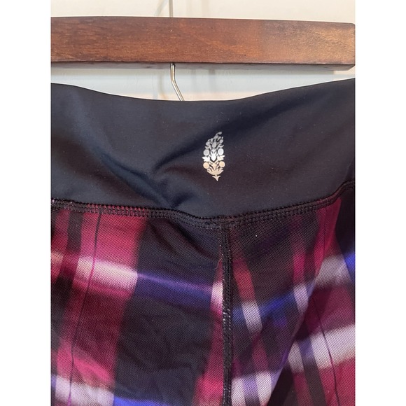 Free People Movement Womens Flare Yoga Workout Pants‎ Shear Overlay Size Med - Picture 6 of 6